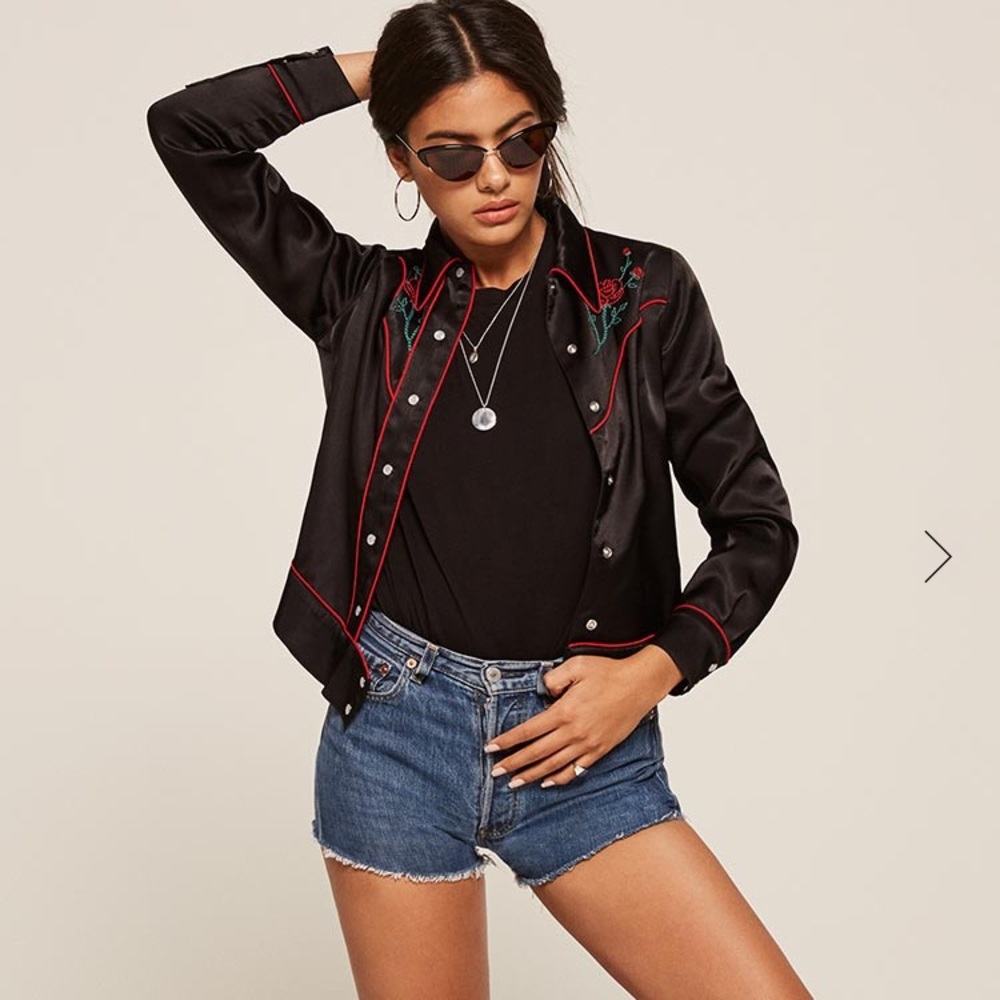NWT Reformation Dallas jacket!